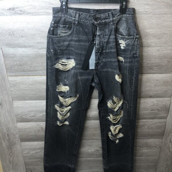 Unravel Project Sz 26 Distressed Baggy Jeans - Picture 1 of 9